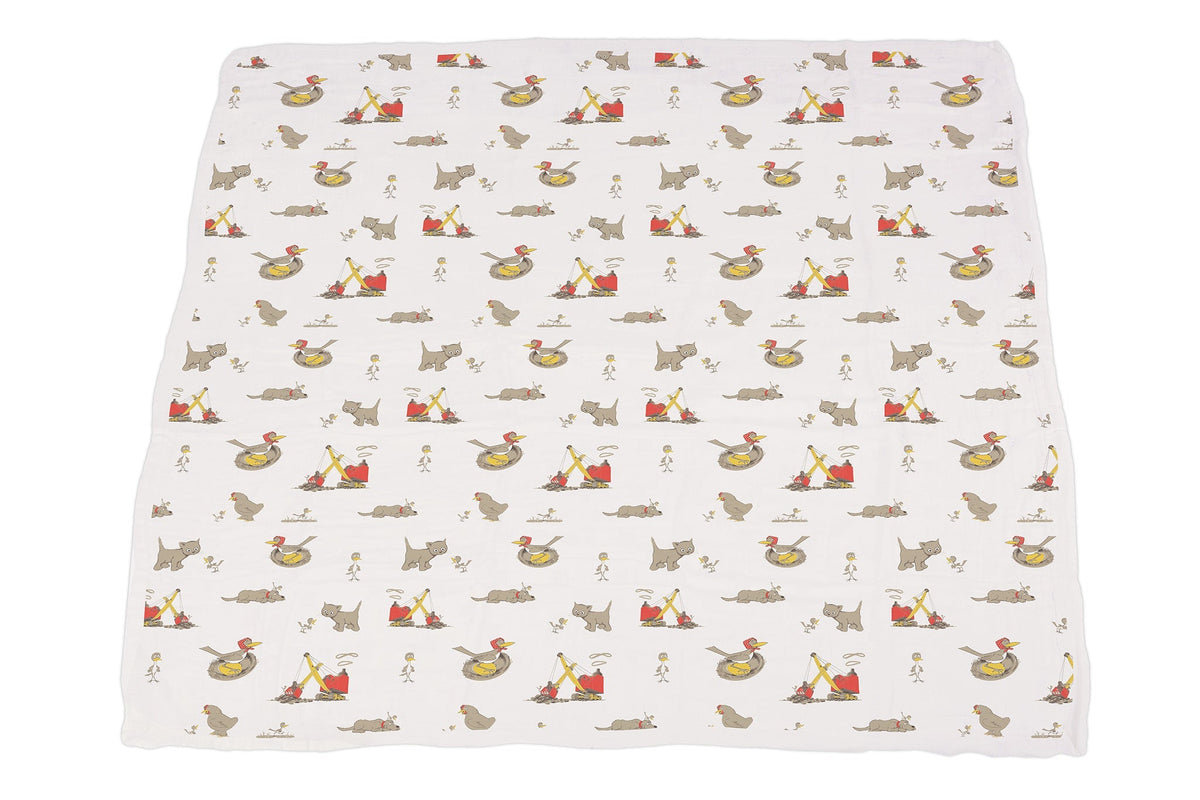 Are You My Mother? Bamboo Muslin Blanket & Book Gift Set