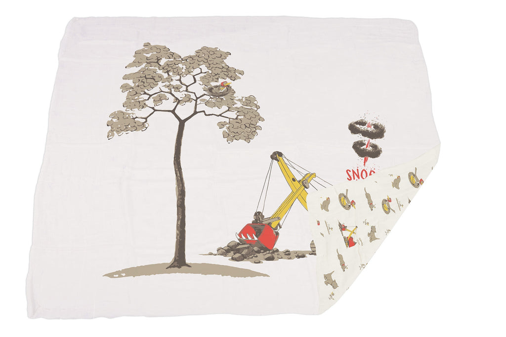 Are You My Mother? Bamboo Muslin Blanket & Book Gift Set