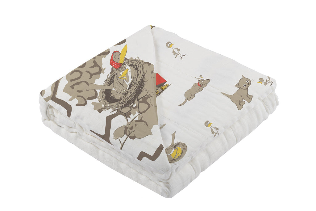 Are You My Mother? Bamboo Muslin Blanket & Book Gift Set