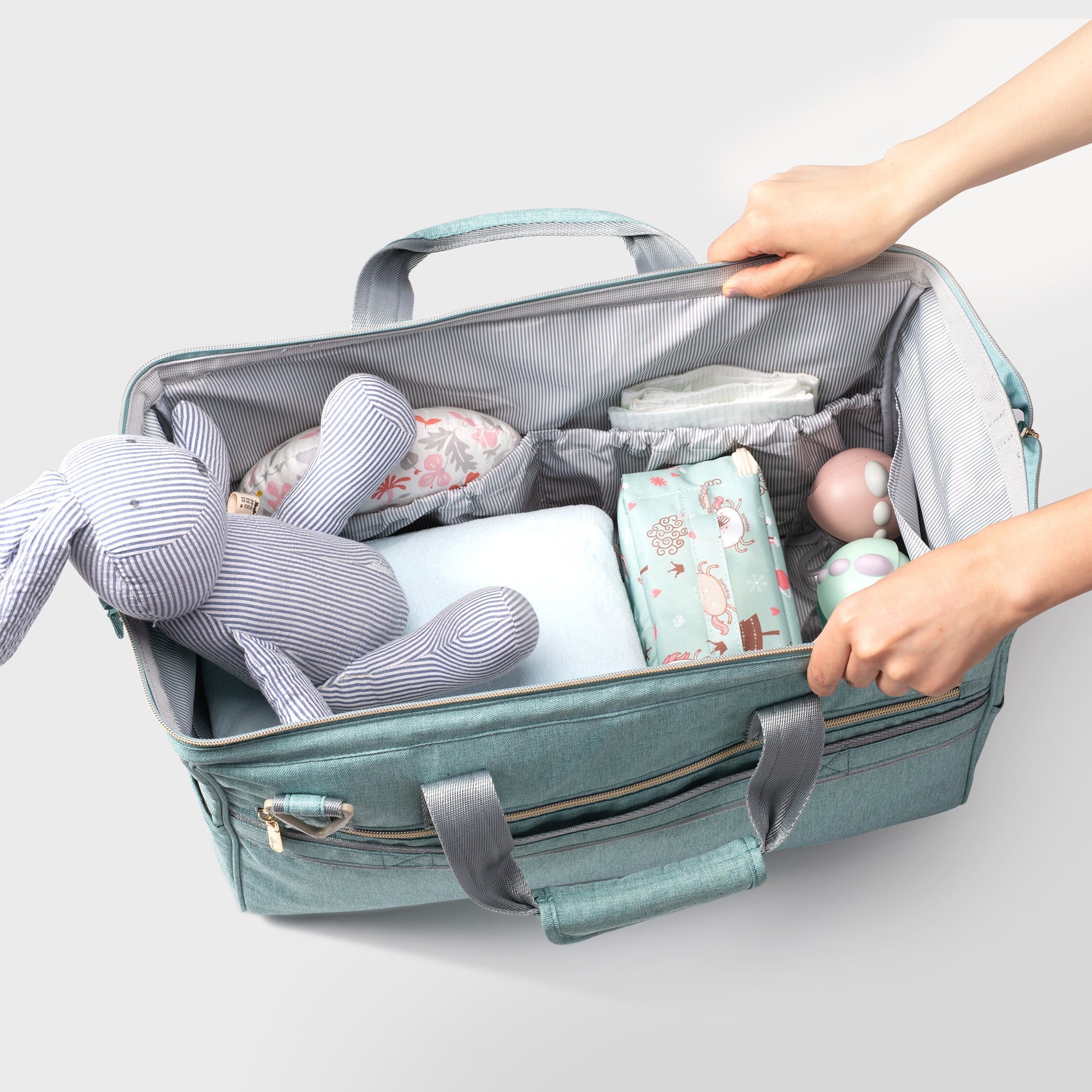 3-in-1 Diaper Travel Tote