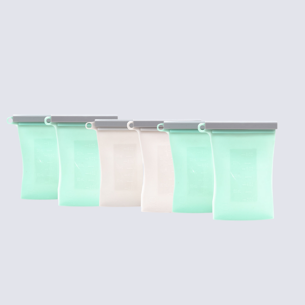 Junobie Reusable Milk & Snack Storage Bags — 9-Pack Starter Kit