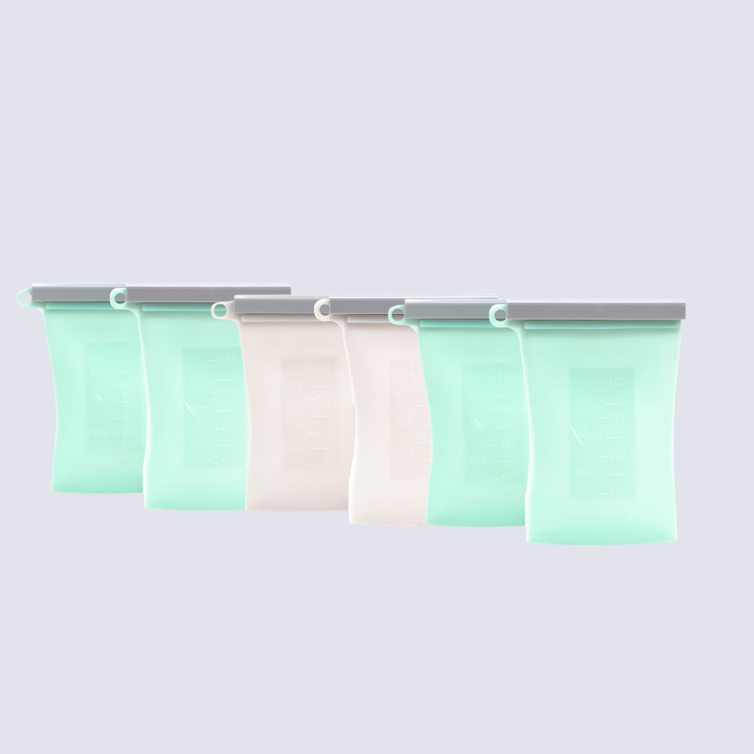 Junobie Reusable Milk & Snack Storage Bags — 9-Pack Starter Kit