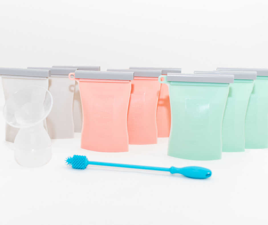 Junobie Reusable Milk & Snack Storage Bags — 9-Pack Starter Kit